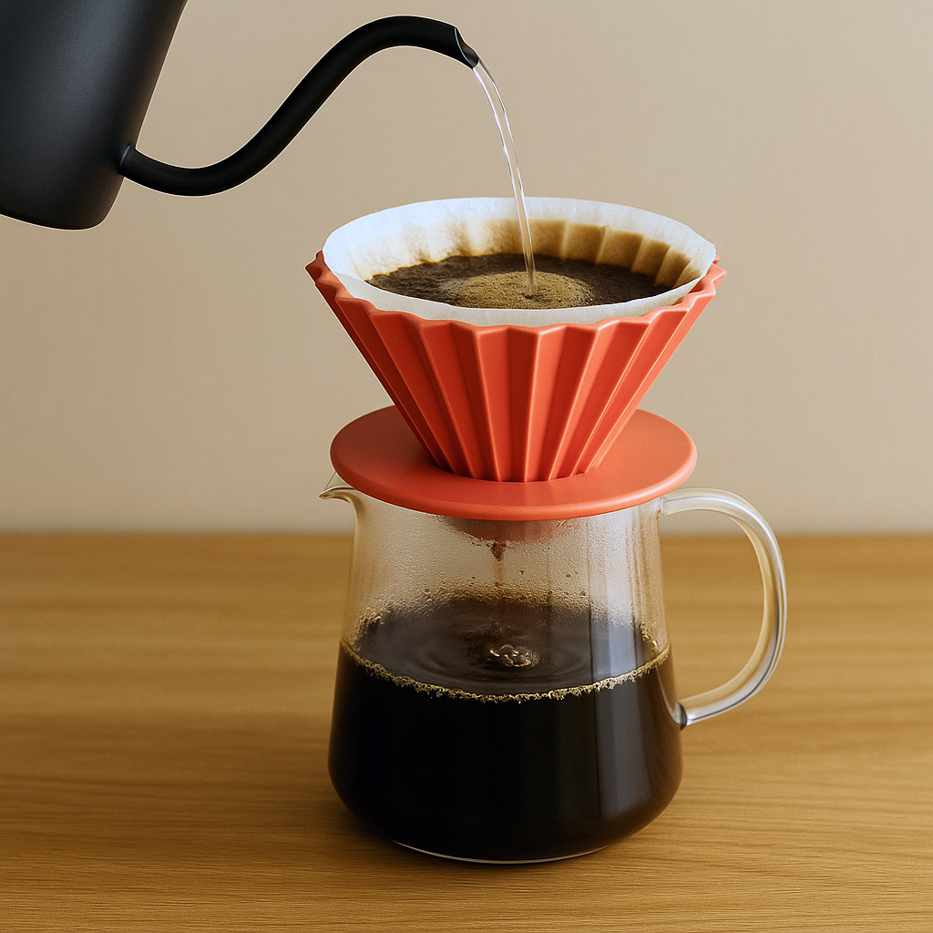 Origami Wave Pour-Over Coffee recipe